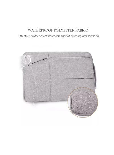 Laptop Sleeve Bag 13 Inches Water Resistant Premium Quality Fabric Fits Up to 13.3 Inches Laptops and MacBooks