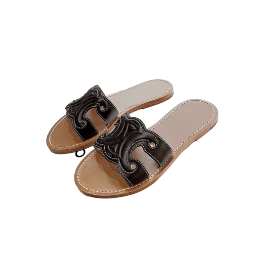 WOMEN-FLATS-DFMZ-7736 - 39, BLACK
