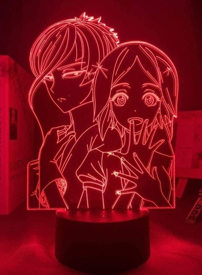 Multicolour 3D LED Night Light Illusion Lamp Usb Anime Boys Acrylic L Glossy Bedroom Room Table Decor Xmas Xmas