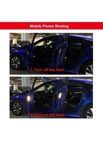 4 Pieces Car Door Open Reflective Warning Stickers