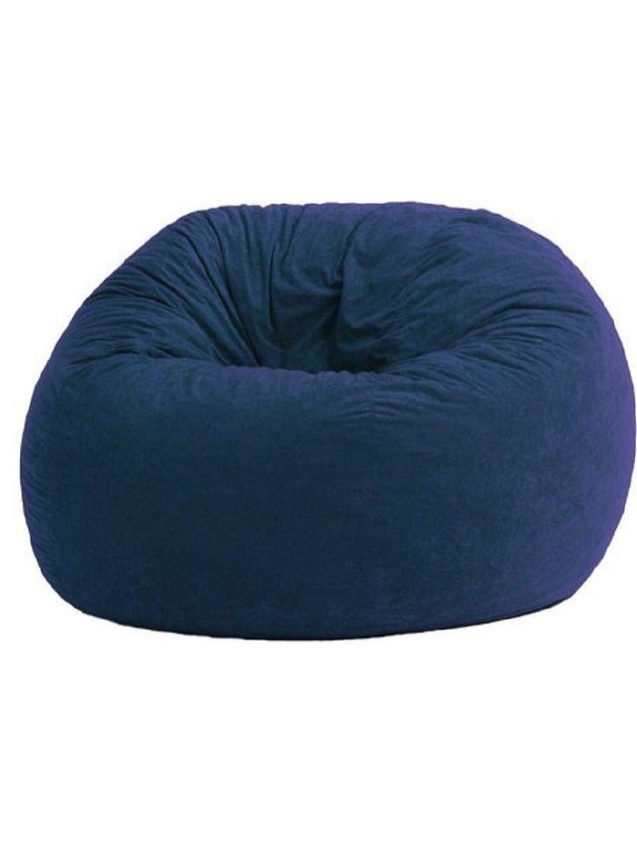 Soft Bean Bag-Blue Velvet