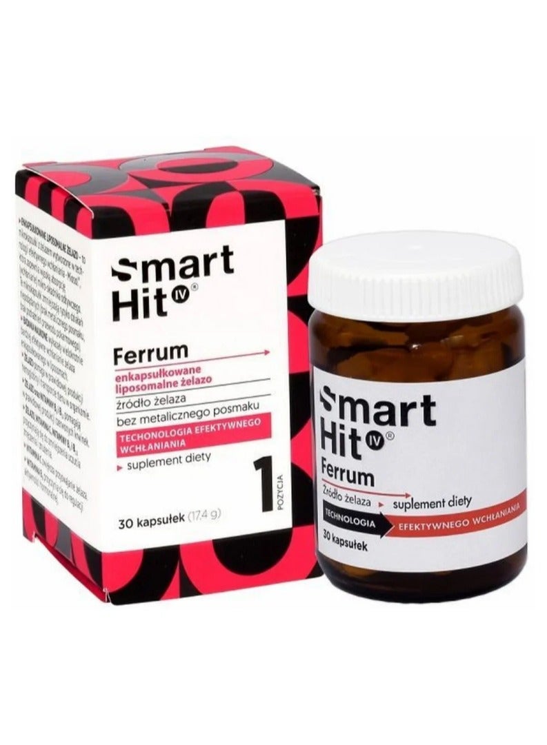Smart Mart Hit Ferrum 30 Capsules (17.4G)