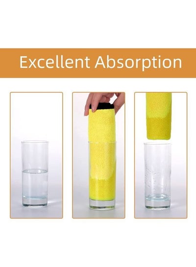 5 Pieces Soft Edgeless 2-Sided Microfiber Towel For Car
