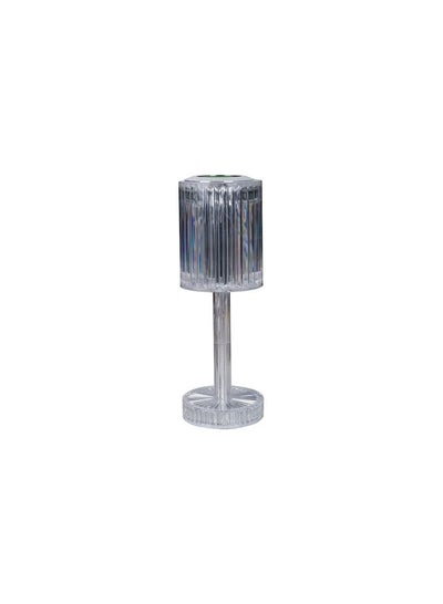 LED Bluetooth Speaker Crystal Lamp with Remote, Clear