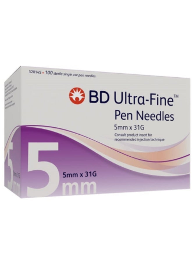 BD Ultra-Fine Pen Needle 5mm 31G
