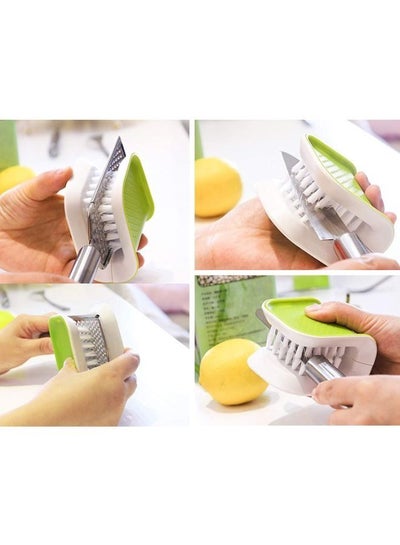 2 Pieces Cutlery Blade Brush for Cleaning
