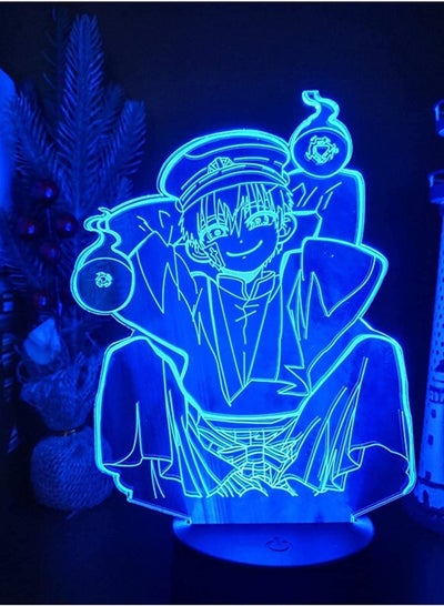 3d led night light Toilet-Bound Hanako kun 3D Led ANIME LAMP 7 Color Changing Nightlights Hanako kun Lampara For Xmas Gift