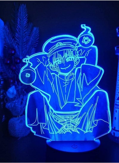 3d led night light Toilet-Bound Hanako kun 3D Led ANIME LAMP 7 Color Changing Nightlights Hanako kun Lampara For Xmas Gift