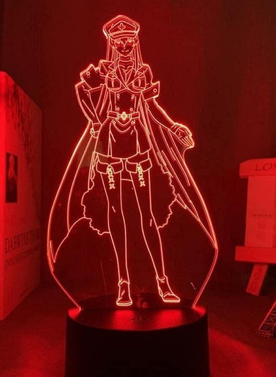 Multicolour 3D LED Night Light Illusion Lamp USB Anime Bedroom Decor Birthday 16 Color with Remote