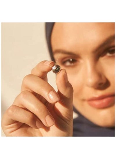 4-piece Hijab Magnetic Pins Multifunctional Strongest Commercial Strength Colourful Scarf Small Pins for Women Round Shape