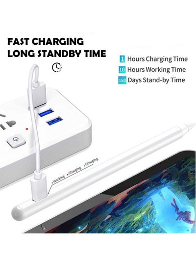 Universal Stylus Pen Charge for 60 minutes and 20 hours Working Time II Compatible With Android IOS & windows
