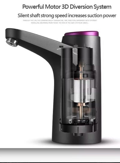 Water Bottle Pump USB Charging Automatic Drinking Water Pump Dispenser Electric Water Dispenser for Universal Gallon Bottle Wireless & Portable for Home Kitchen Office Use