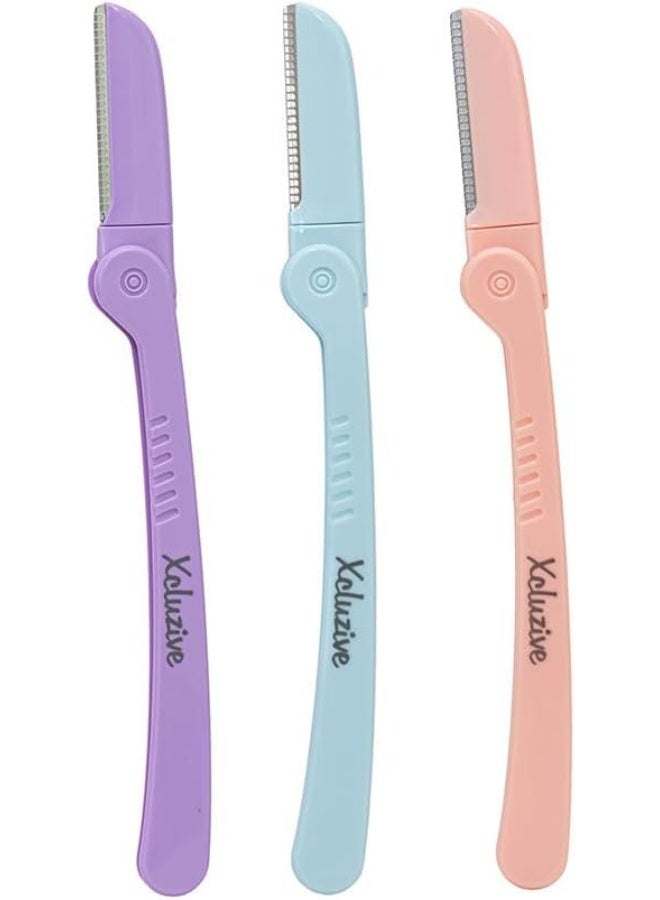 Xcluzive Facial & Body Hair Razor, Pack of 3, Plastic Handle, Unisex-Adults