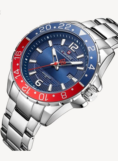 NAVIFORCE Men Luxury Watch Stainless Steel Calendar Waterproof Quartz Wristwatch NF9192