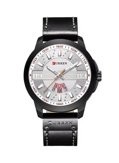 Men's 8286 Water Resistant Analog Watch - 47 mm - Black