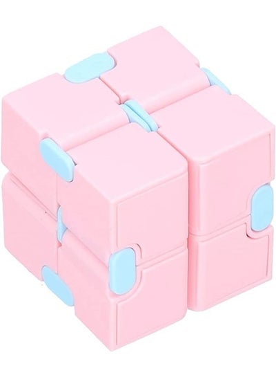 Infinity Cube Fidget Toy, Decompression Fingertip Toy, Portable Stress Relief Toy Fidget Toys Pack Magic Cube Fingertip Toy Puzzle Toy for Adults and Kids, Promote Logical Thinking
