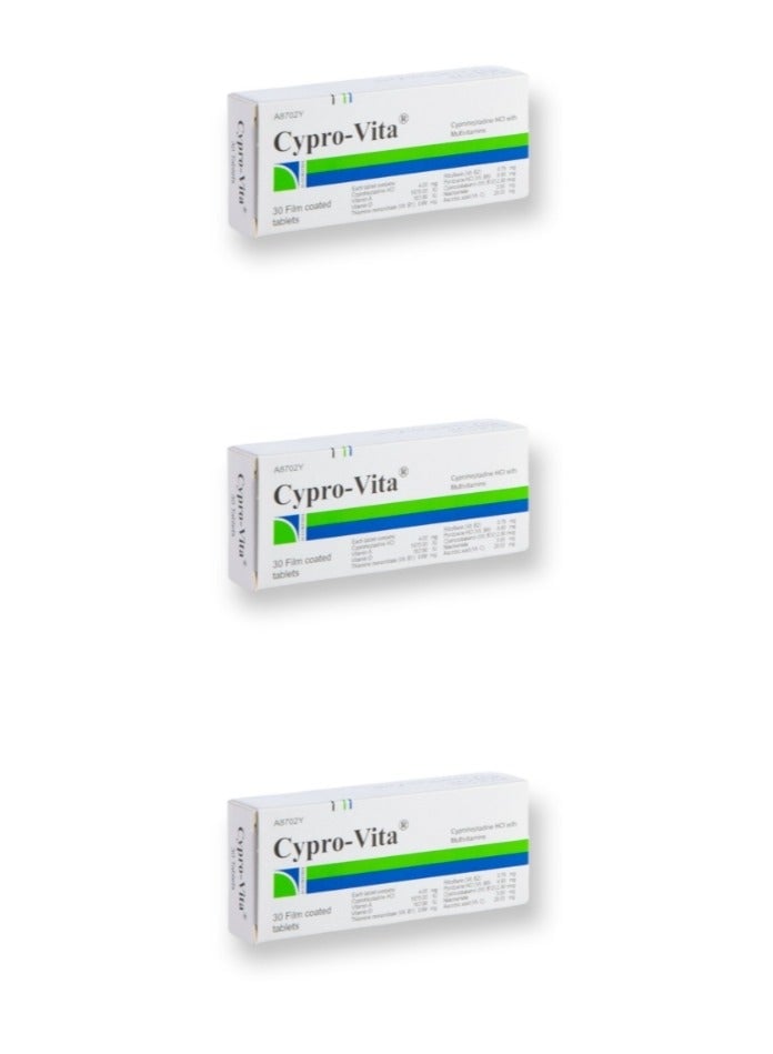 Cypro Vita 30 Tablets 3PCS