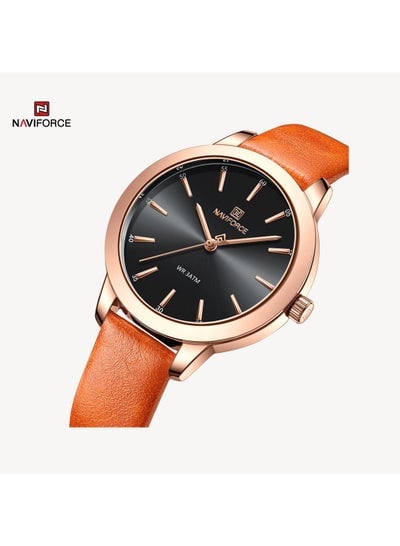NAVIFORCE السيدات جودة عالية كوارتز ساعة مقاوم للماء أزياء العلامة التجارية الفاخرة ووتش NF5024 Reloj