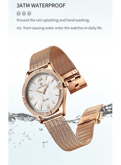 NAVIFORCE NF5028 Ladies Luxury Women Watches Fashion casual Diamond Female Quartz Wristwatches Ladies Gifts Clock Relogio Feminino