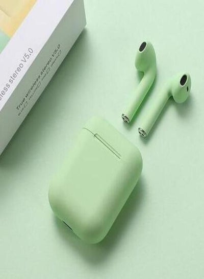 Inpods 12 TWS BT Wireless In-Ear Headphone With Charge Box (Green)