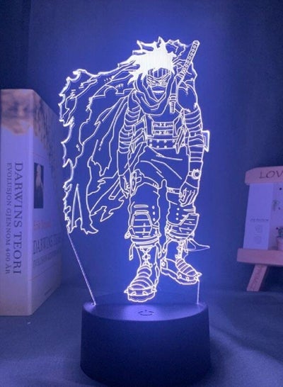 Acrylic Led Night Light Anime My Hero Academia Stain 3D Lamp Bedroom Decor Gift