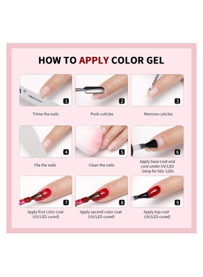 Gel Nail Polish 11ml Long Lasting Chip Resistant (Butterfly)