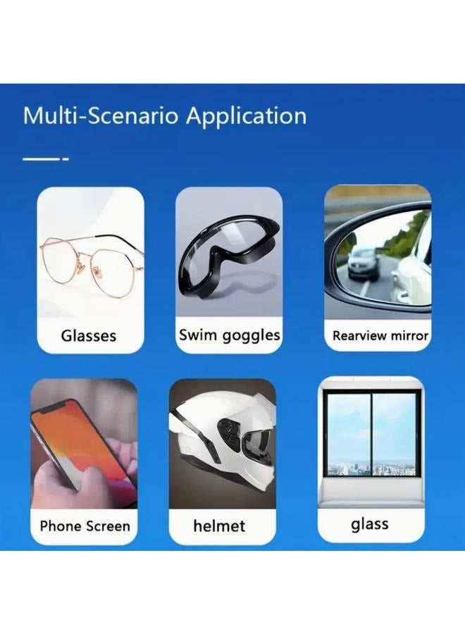 Pre-Moistened Lens and Screen Cleaning Wipes, 100pcs - Ideal for Eyeglasses, Smartphones, Tablets, Computers and Camera Lenses