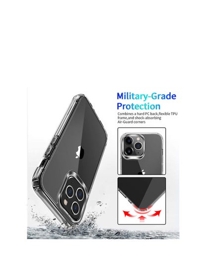 iPhone 13 Pro Max Lucid Clear Case High-Quality TPU Anti Scratch Shockproof 6.7 Inch Cover
