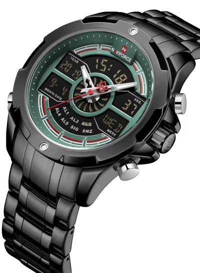 Men's NF9170 Stainless Water Resistance Analog Wrist Watch - Black