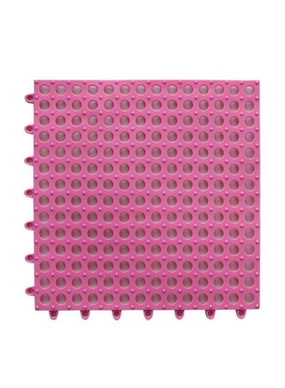 12 Pieces PVC Non-slip Shower Mat Bathroom Square for Kitchen and Toilet