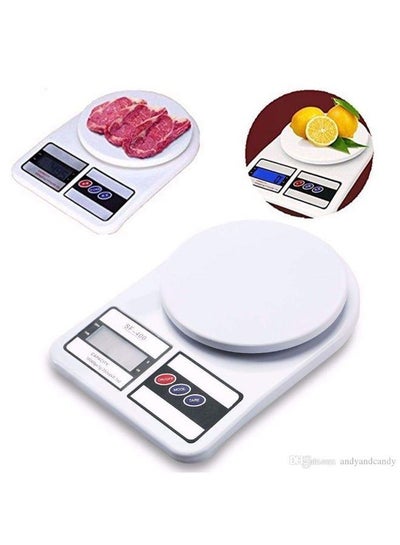 Electronic Digital Kitchen Scale with Multifunction Tare Option