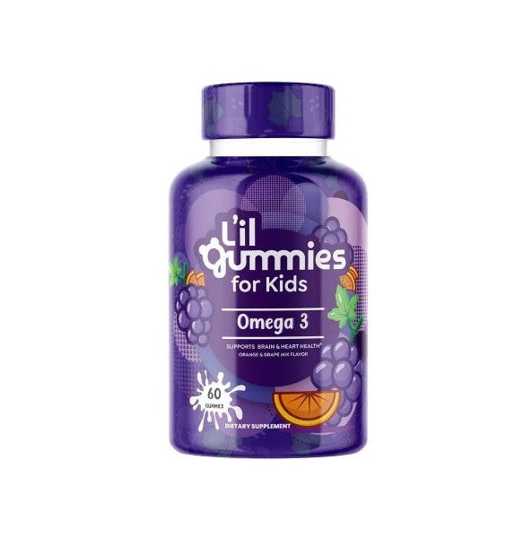 Lil Gummies Omega 3 For Kids 60'S