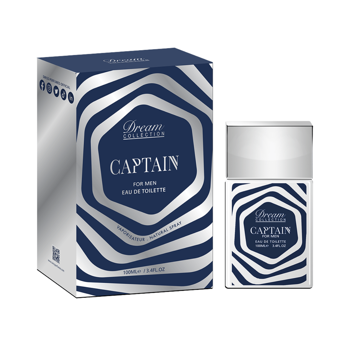 DREAM COLLECTION CAPTAIN HIM EDT 100ML