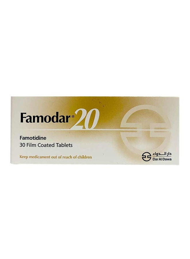 Famodar 20Mg Tab 30'S