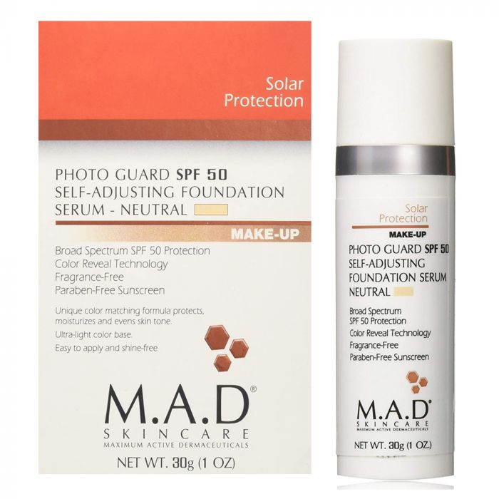 سيروم ماد فوتو جارد للحماية من الشمس SPF50 ذاتي التعديل (محايد) 30 جرام