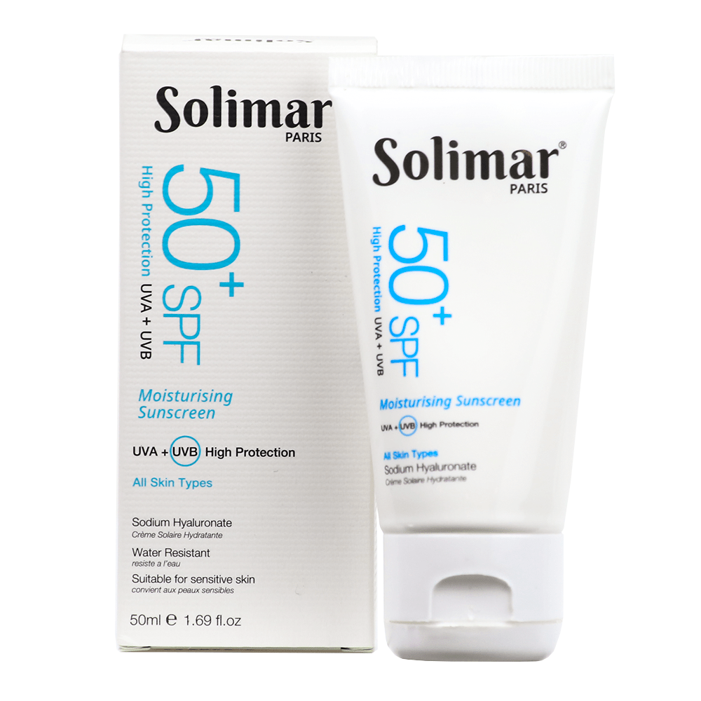 Solimar Paris Moisturizer Sunscreen Spf 50+ Cream 50Ml