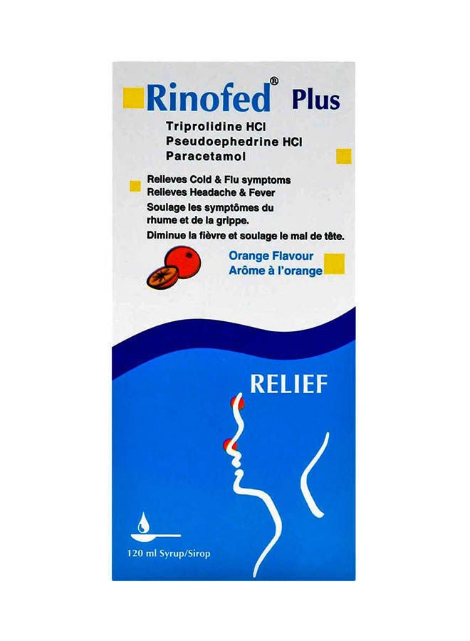 Rinofed Plus Syrup 120Ml
