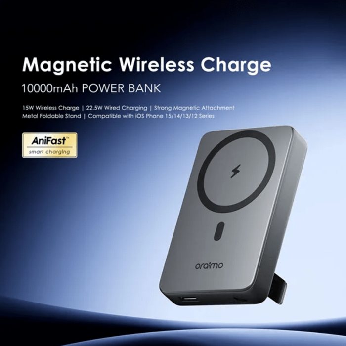 Oraimo Magsafe Power Bank 10000mAh Black OPB-7102W