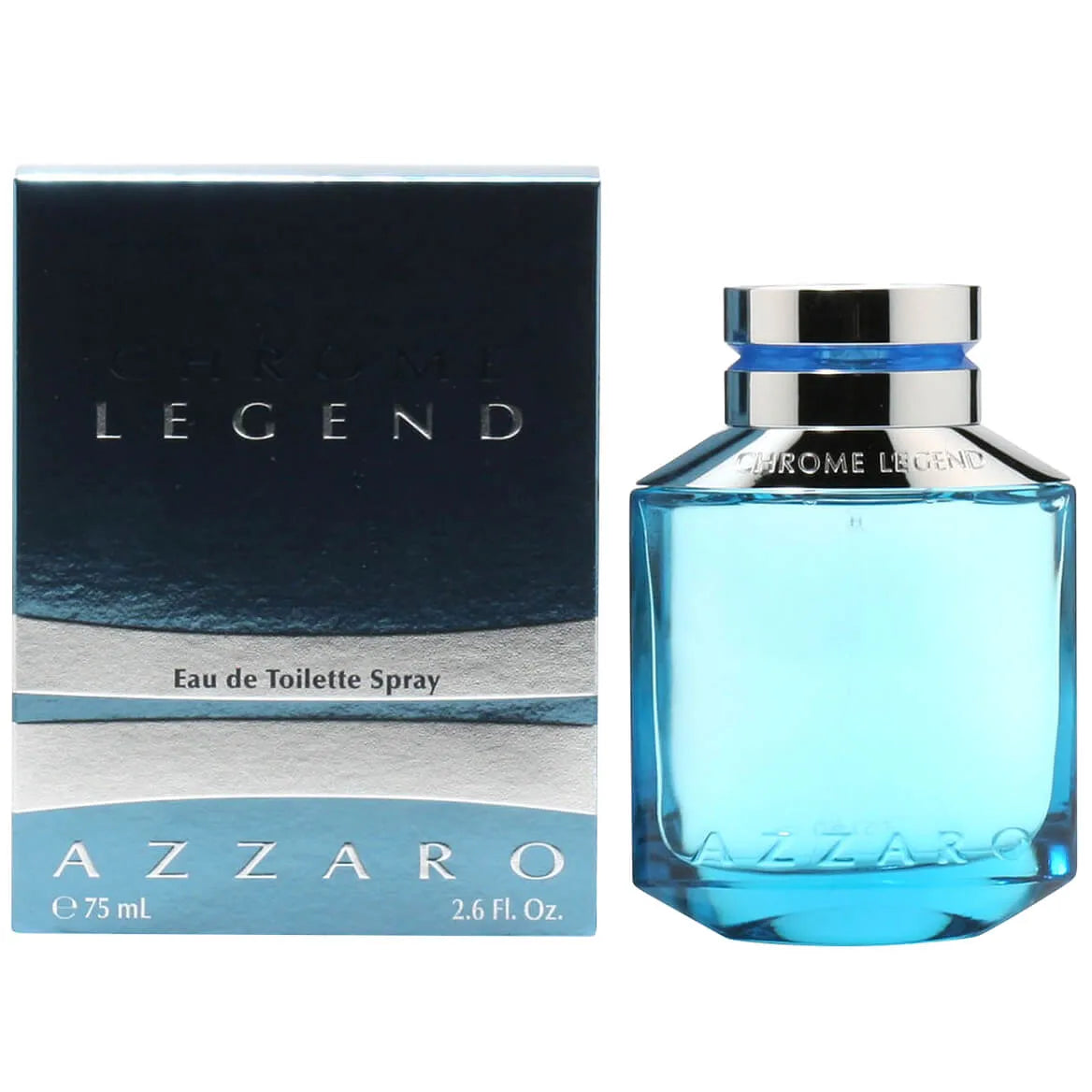 Azzaro Chrome Legend Eau De Toilette For Men 75Ml