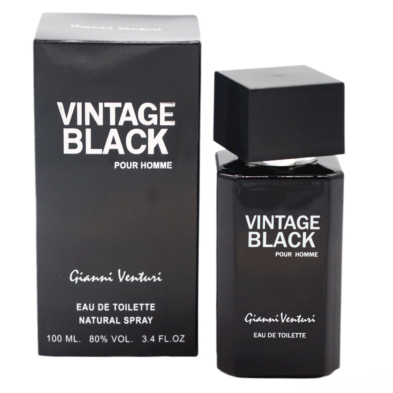 Vintage Black Homme Eau De Toilette 100Ml