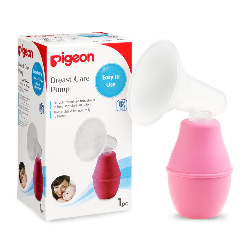 مضخة الثدي البلاستيكية PIGEON Q803