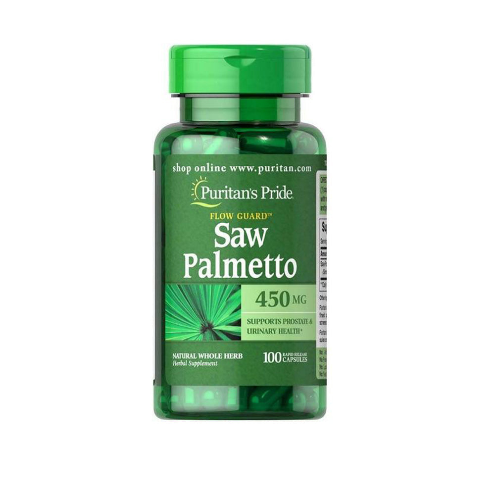 Puritans Pride Saw Palmetto 450Mg100S