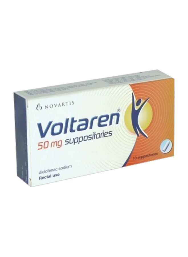 Voltaren 50Mg Supp 10S
