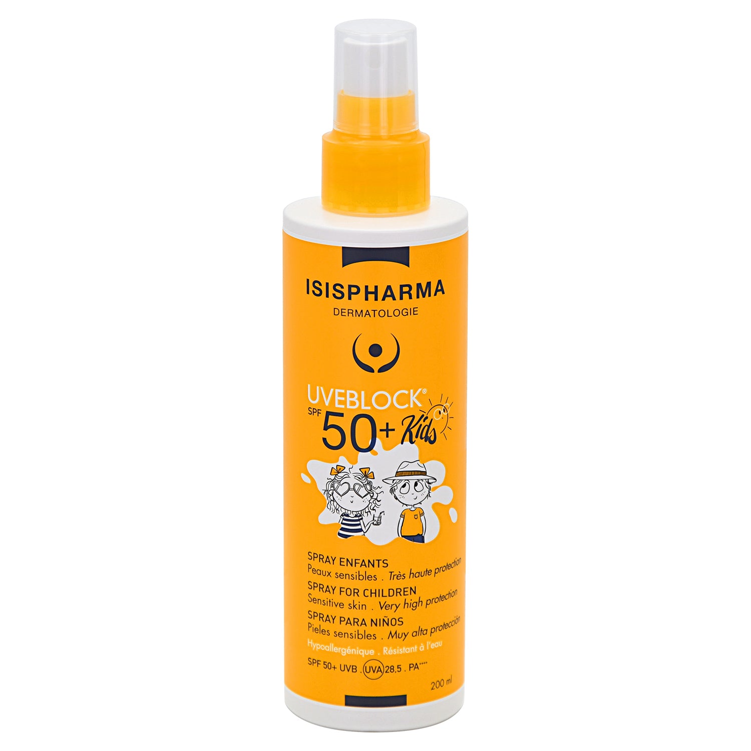 Isis Uveblock Spf50+ Kids Spray 200Ml