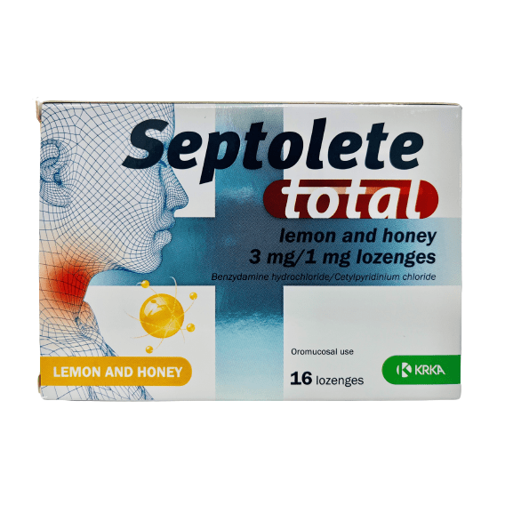 Septolete Total Lozenges Lemon & Honey 16S