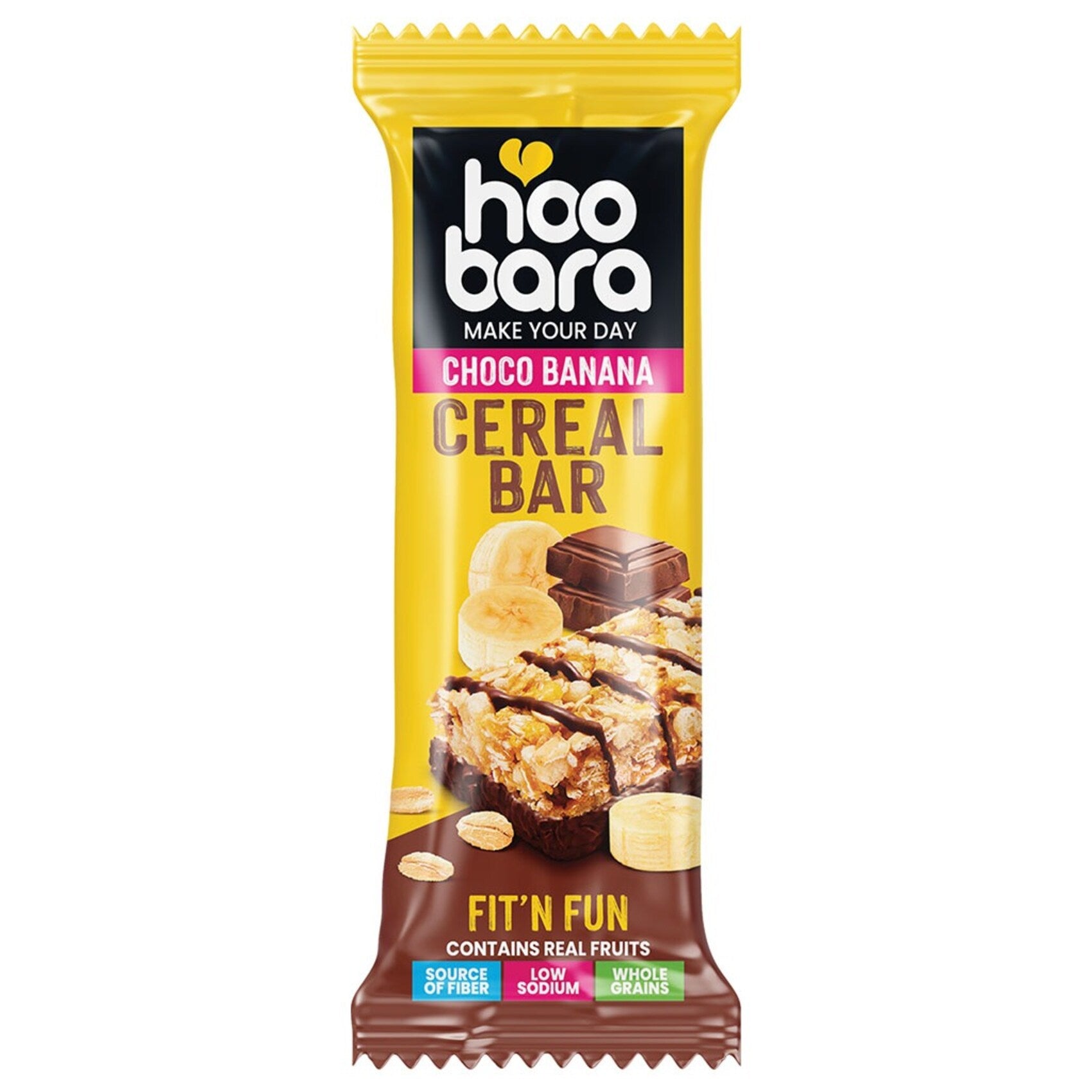 Hoobara Cereal Bar Choco Banan