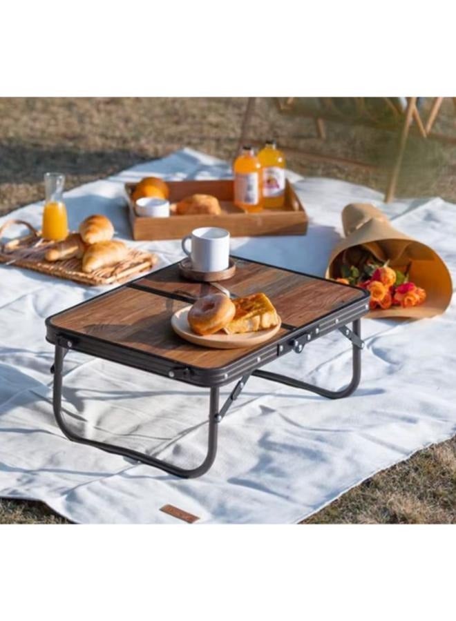 High Quality Outdoor Camping Table Aluminum Alloy Foldable Camping Table Size: 60*40cm