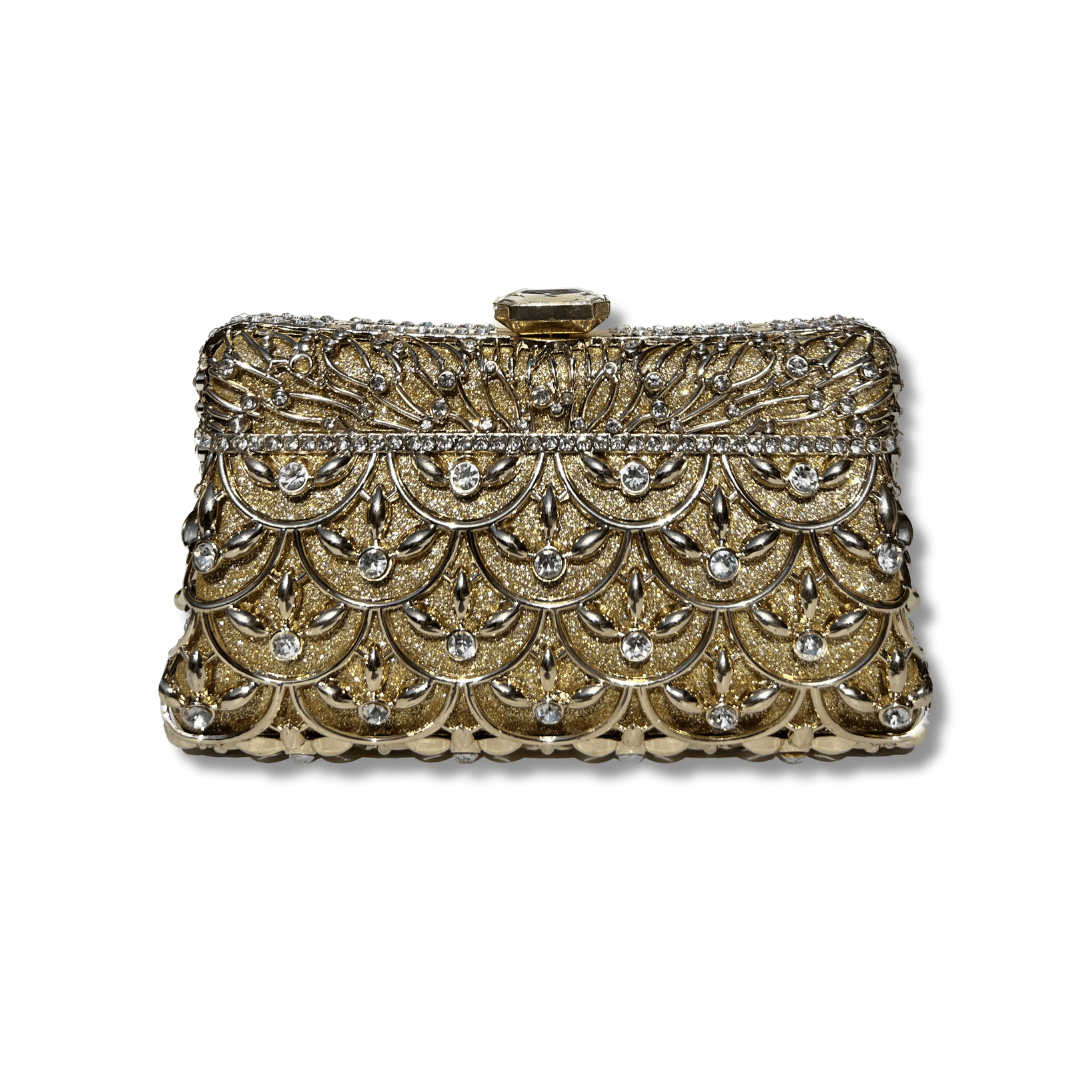 Stone Bridal Clutch