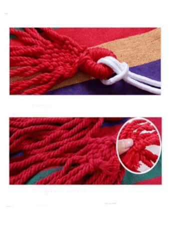 Outdoor Garden Camping Hammock with Hanging Ropes and Storage Bag NO: hammock 01