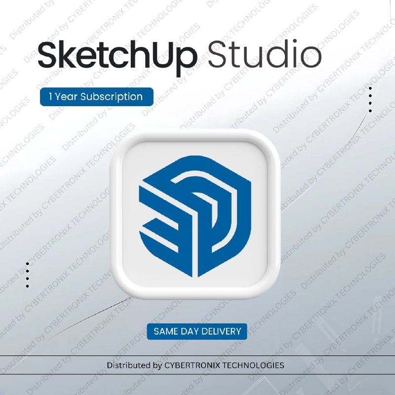 Sketchup Studio | 1 Device for 1 Year | Digital License | Same Day Delivery